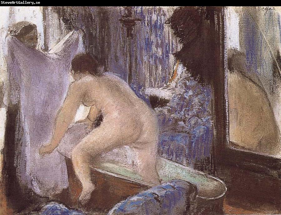 Edgar Degas Out off bath